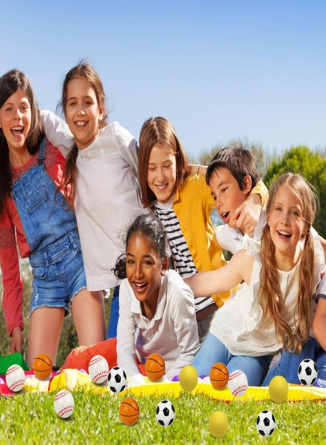 Urspasol Mini Sports Balls 2.0 inch for Kids Small Foam Balls for Toddlers Baby with Soccer Ball,Basketballs,Tennis ,Baseballs Foam Stress Balls Party Favor Outdoor Play Toy Gift. (12 Mix Balls) - Image 4